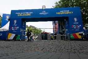 Preparation In Cologne Before The Opening Of UEFA Euro 2024