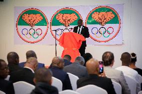 (SP)COTE D'IVOIRE-ABIDJAN-OLYMPICS-PARIS 2024-LAUNCHING