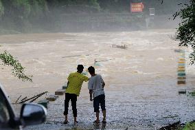 Rianstorm Hit Liuzhou Of Guangxi