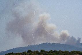 Rockets Launched From Southern Lebanon - Israel