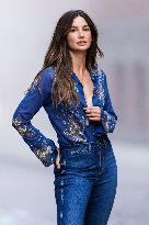 Lily Aldridge During Photoshoot For Johnny Was - NYC