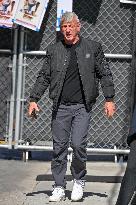 Sean Penn At Jimmy Kimmel Live - LA