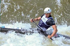 Men's Canoe Heats ICF Canoe Slalom World Cup In Krakow