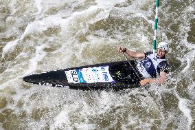 Men's Canoe Heats ICF Canoe Slalom World Cup In Krakow