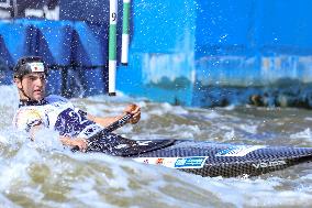 Men's Canoe Heats ICF Canoe Slalom World Cup In Krakow