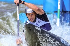 Men's Canoe Heats ICF Canoe Slalom World Cup In Krakow