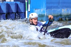 Men's Canoe Heats ICF Canoe Slalom World Cup In Krakow