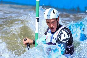 Men's Canoe Heats ICF Canoe Slalom World Cup In Krakow