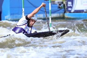 Men's Canoe Heats ICF Canoe Slalom World Cup In Krakow