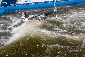 Men's Canoe Heats ICF Canoe Slalom World Cup In Krakow