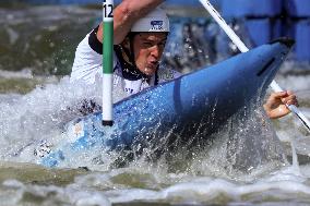 Men's Canoe Heats ICF Canoe Slalom World Cup In Krakow