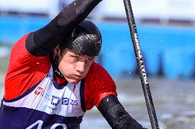 Men's Canoe Heats ICF Canoe Slalom World Cup In Krakow