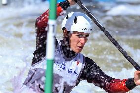 Men's Canoe Heats ICF Canoe Slalom World Cup In Krakow