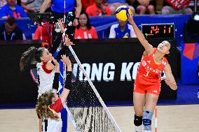 (SP)CHINA-HONG KONG-VOLLEYBALL-WOMEN'S NATIONS LEAGUE 2024-CHINA VS GERMANY (CN)