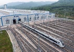 High-Speed Train Maintenance Base - China