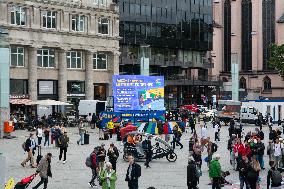 Openning Day Of UEFA In Cologne