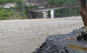 India Weather Teesta River Water Level