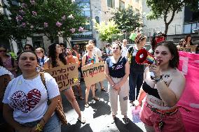 The Annual Slutwalk Rally In Jerusalem