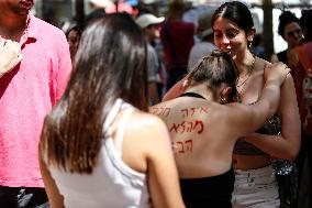 The Annual Slutwalk Rally In Jerusalem