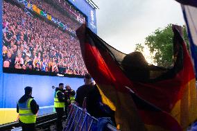 Public View Of Germany V Scotland In Cologne