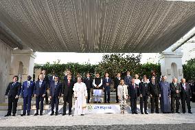 G7 Summit - Family Photo with Pope Francis - Italy