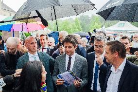 PM Gabriel Attal Visits Nantes
