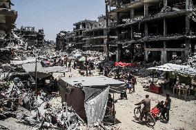Israeli Strikes Continue On Gaza