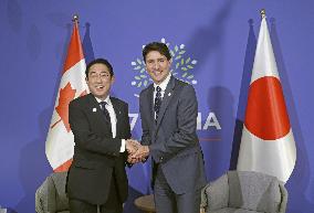 Japan-Canada summit in Italy