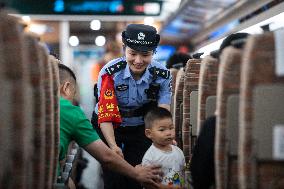 CHINA-BEIJING-GUANGZHOU HIGH-SPEED RAILWAY-OPERATION (CN)