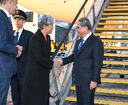 AUSTRALIA-ADELAIDE-CHINA-LI QIANG-ARRIVAL