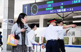 (FOCUS)CHINA-YANGTZE RIVER DELTA-RAILWAY LOOP LINE-LAUNCHING (CN)