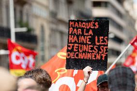 Demonstration Against The Far Right - Toulon