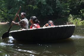 Traditional Adavi Bowl Boating In Kerala