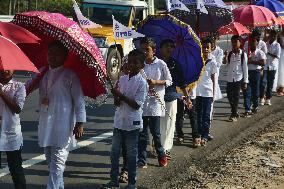 Saint George Orthodox Church Procession In Kerala