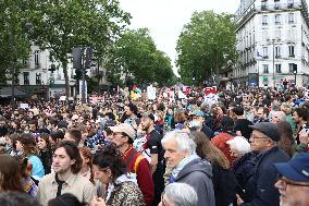 Anti Far-Right Rally - Paris