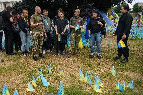 Honoring The Memory Of Artur Snitkus,  Serviceman And Representative Of Ukraine's LGBT Community