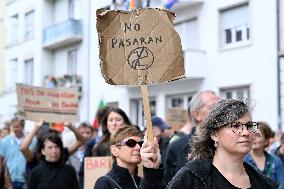 Nouveau Front Populaire Demonstrate - Strasbourg