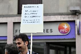 Nouveau Front Populaire Demonstrate - Strasbourg