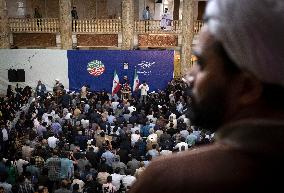 Iran-Early Presidential Elections Campaigns