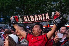 Public View Of Italy v Albania: Group B - UEFA EURO 2024