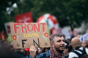 Big Protest In Paris Against Far-right Ahead Of Snap Elections