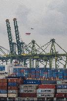 Singapore Economy Port