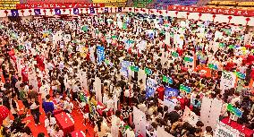 A Campus Job Fair in Huai'an