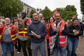FRANCE-LILLE-PROTEST AGAINST FAR RIGHT