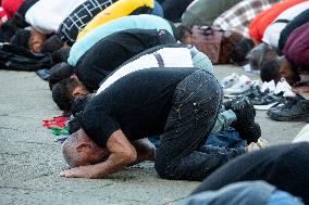 Muslims Mark Eid Al Adha In Sofia.