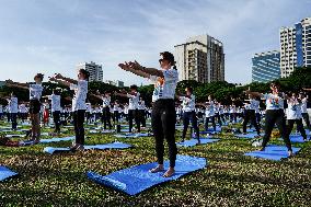 International Day Of Yoga In Bangkok.