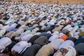 Eid Prayer In Abu Sir Area
