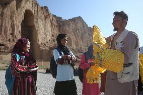 AFGHANISTAN-BAMIYAN-CULTURAL HERITAGE PROTECTION CLASS