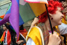An Equality March Organized By The LGBT+ Community In Kyiv, Amid Russia's Attack On Ukraine