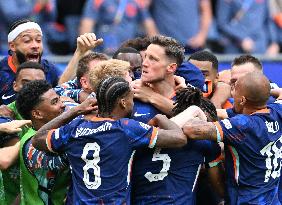 (SP)GERMANY-HAMBURG-FOOTBALL-EURO 2024-POLAND VS THE NETHERLANDS